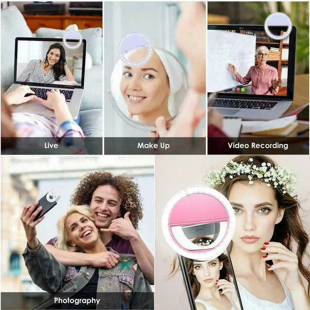 Glow-Up Selfie Ring Light