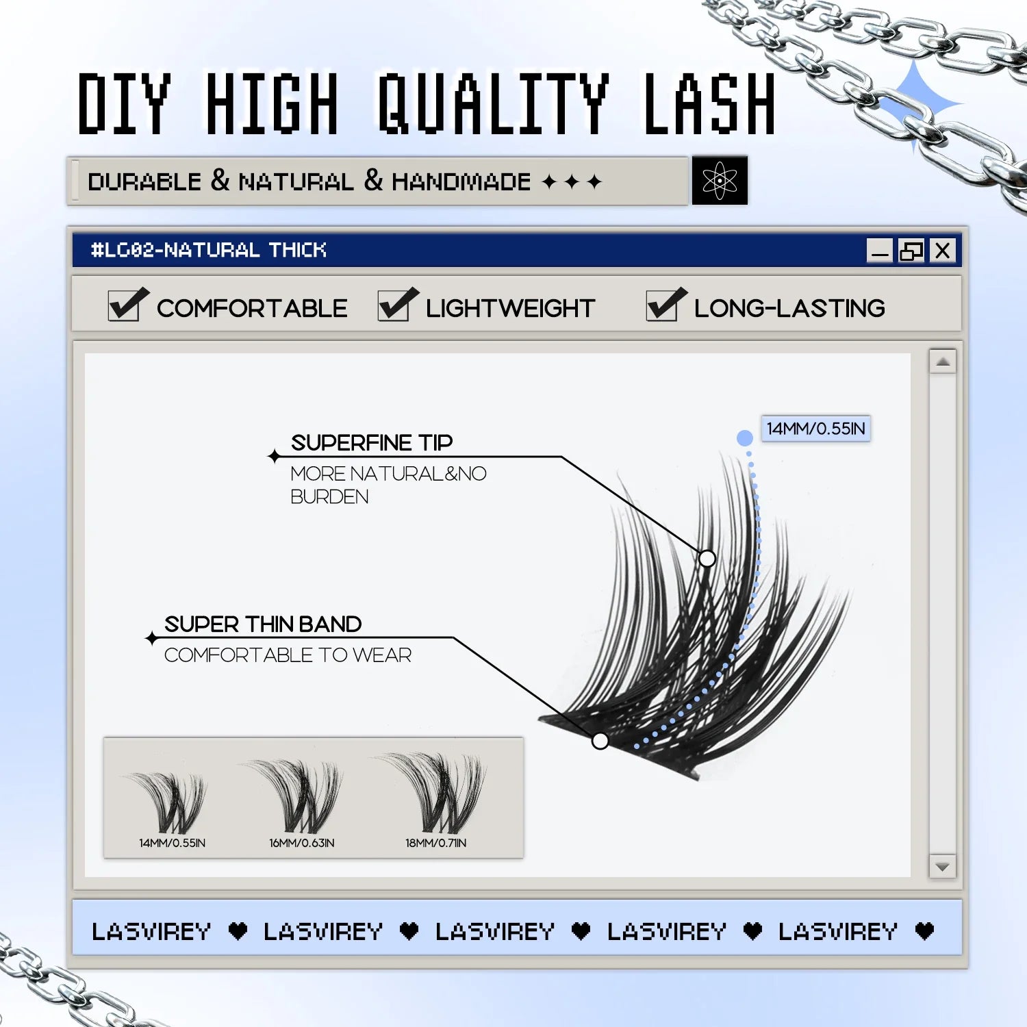 Fluffy Lash Clusters Kit